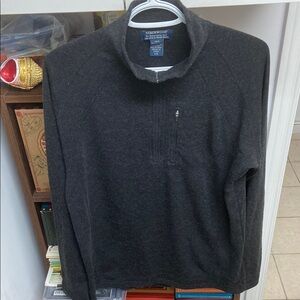 Vintage Yukonwool Gray Half Zip Up Sweater